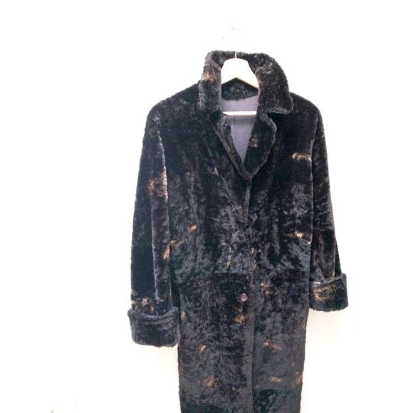 Olivieri Shearling Long Coat - Picture 5 of 12